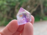 Polished Window Amethyst Crystals x 35 From Akansobe, Madagascar