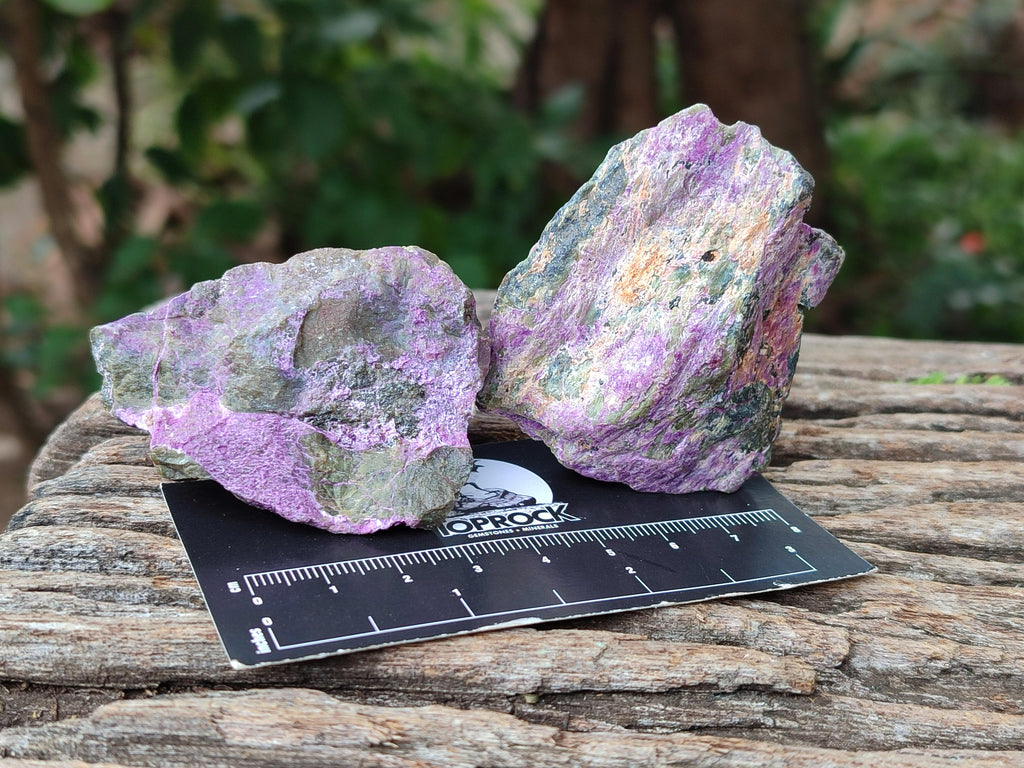 Natural Stichtite Cobbed Specimens x 35 From Barberton, South Africa