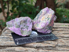 Natural Stichtite Cobbed Specimens x 35 From Barberton, South Africa