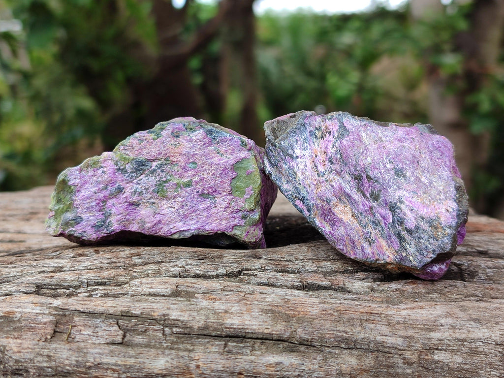 Natural Stichtite Cobbed Specimens x 35 From Barberton, South Africa