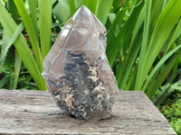 Polished Smokey Quartz Crystal x 1 From Zomba, Malawi