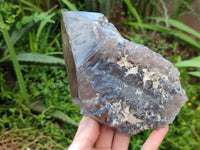Polished Smokey Quartz Crystal x 1 From Zomba, Malawi