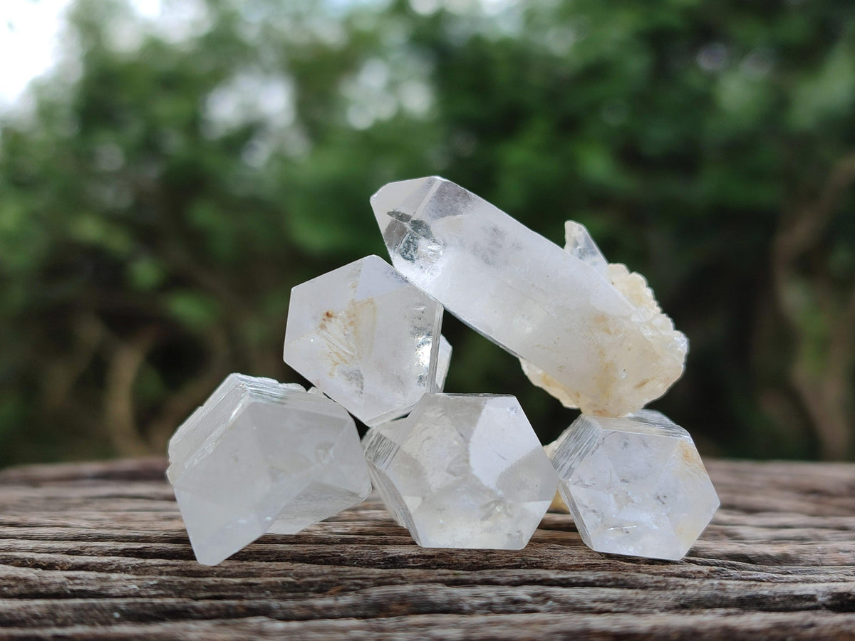Natural Small Clear Quartz Crystals x 70 From Madagascar