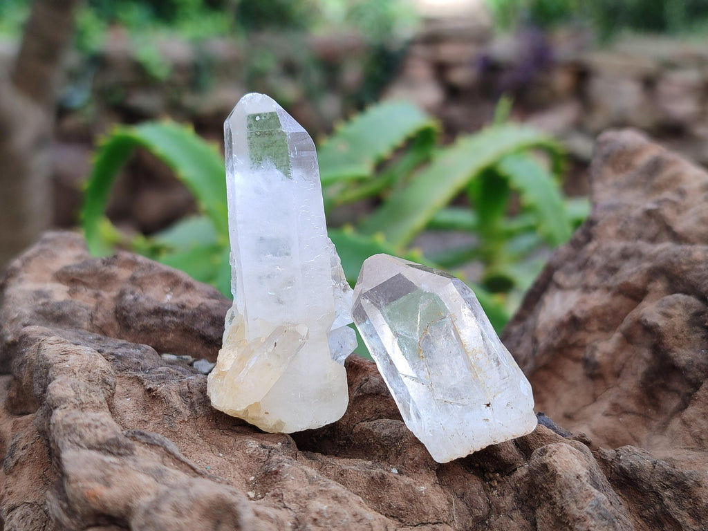 Natural Small Clear Quartz Crystals x 70 From Madagascar