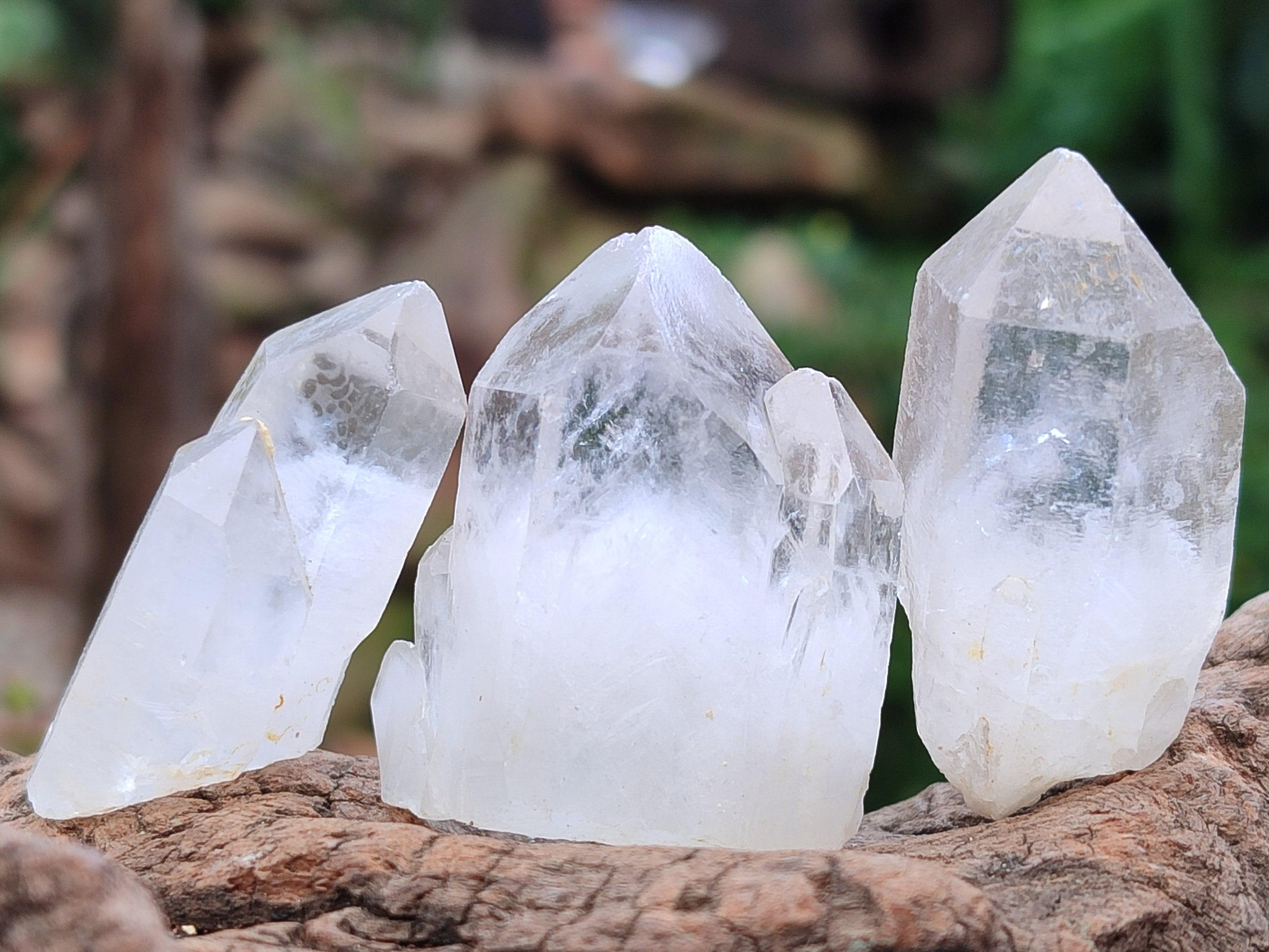 Natural Small Clear Quartz Crystals x 70 From Madagascar