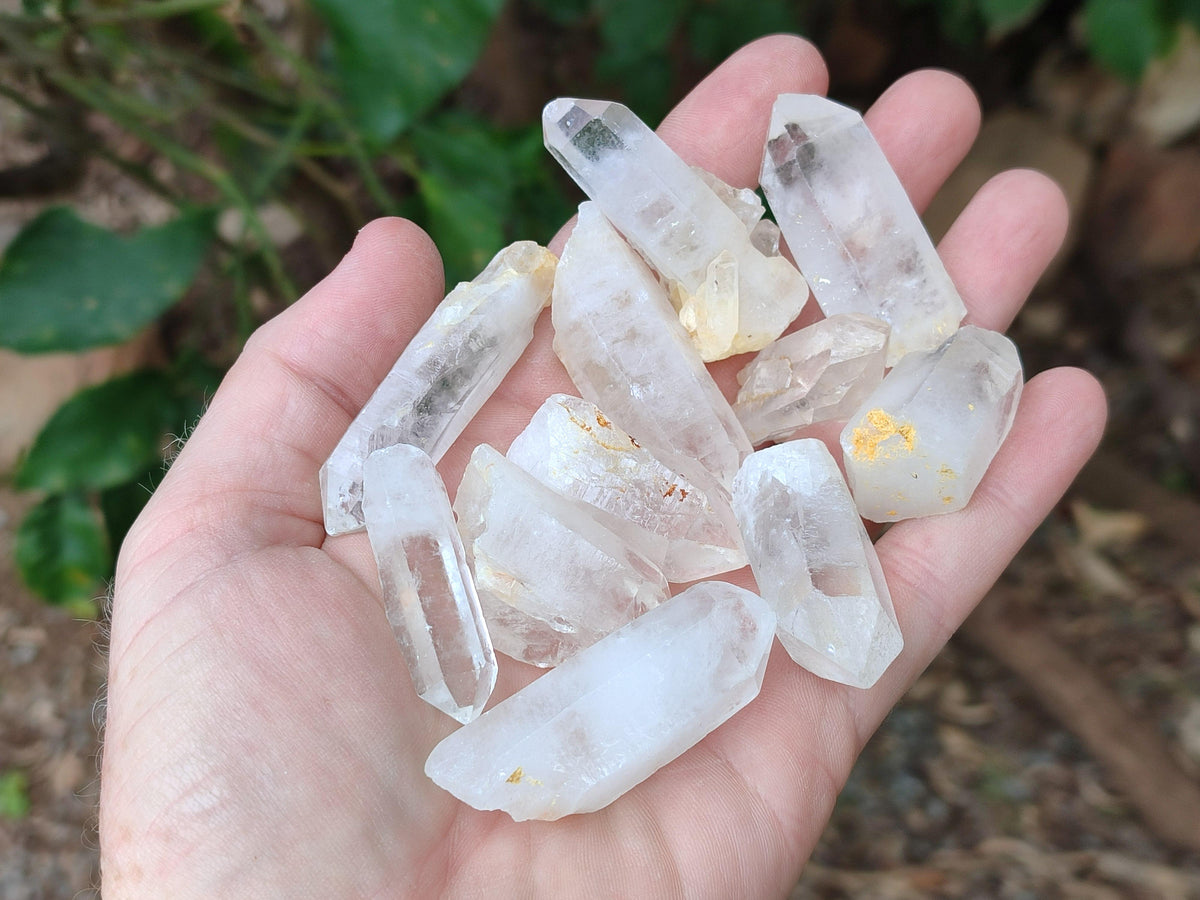 Natural Small Clear Quartz Crystals x 70 From Madagascar