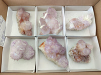 Natural Sunburst Amethyst Spirit Clusters x 6 From Boekenhouthoek, South Africa