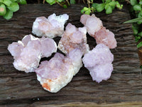 Natural Sunburst Amethyst Spirit Clusters x 6 From Boekenhouthoek, South Africa