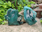 Polished On One Side Mtorolite Plates x 4 From Mutorashanga, Zimbabwe