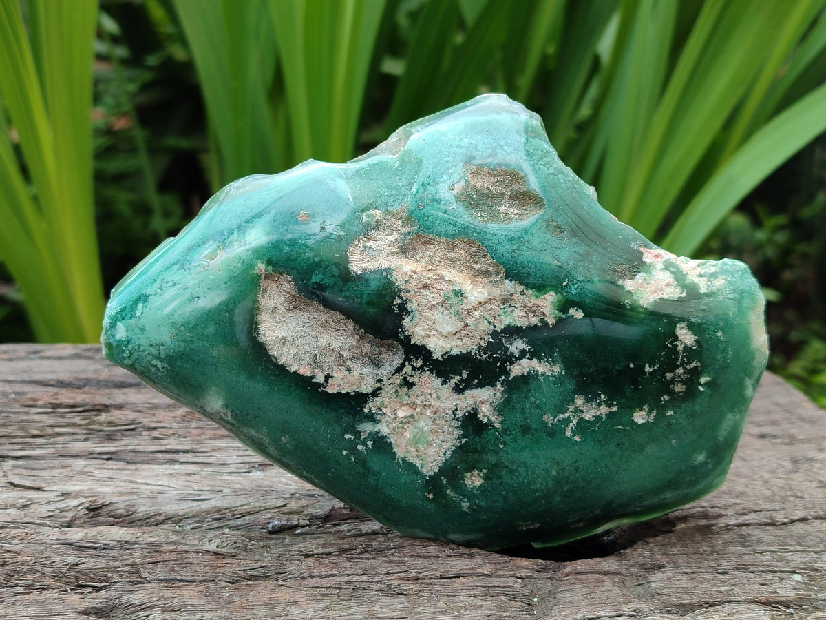 Polished On One Side Mtorolite Plates x 4 From Mutorashanga, Zimbabwe