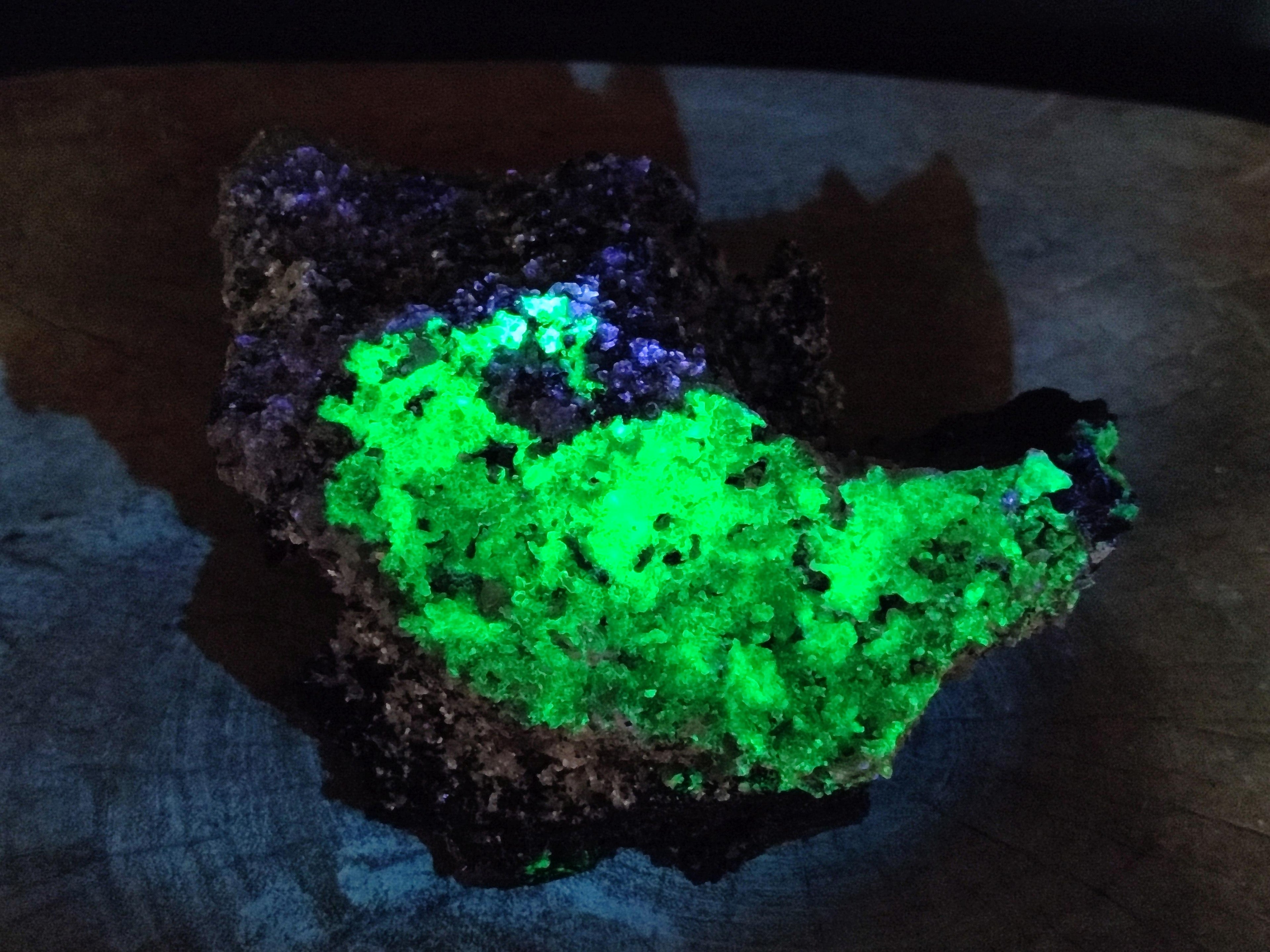 Natural Schorl Black Tourmaline With Hyalite And Mica x 1 From Erongo, Namibia