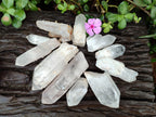 Natural Clear Quartz Crystals x 16 From Madagascar - Toprock Gemstones and Minerals 