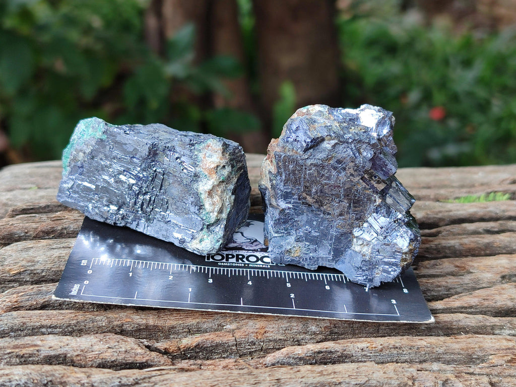 Natural Bright Silver Lead Galena Cobbed Specimens x 12 From Kaokoveld, Namibia