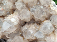 Natural Large Smokey Phantom Quartz Cluster x 1 From Luena, Congo