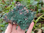 Natural Crystalline Malachite Specimens x 2 From Tenke Fungurume, Congo