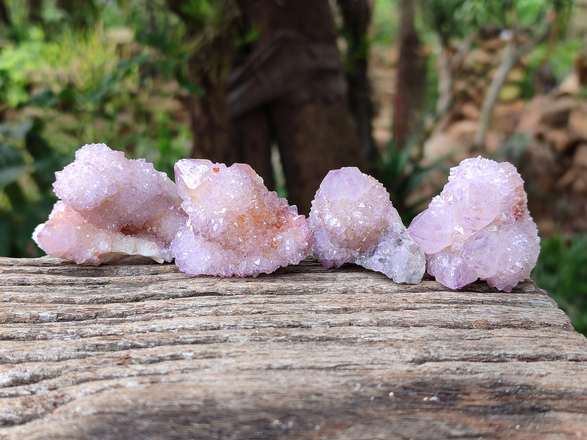 Natural Ametrine Spirit Crystals And Clusters x 20 From Boekenhouthoek, South Africa