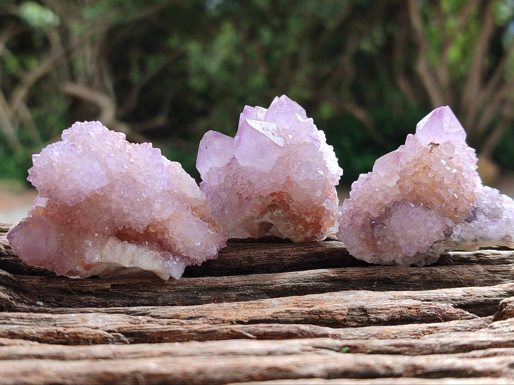 Natural Ametrine Spirit Crystals And Clusters x 20 From Boekenhouthoek, South Africa