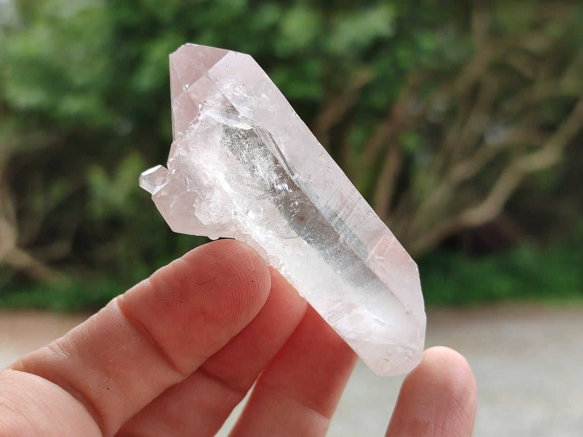 Natural Double Terminated Clear Quartz Crystals x 35 From Madagascar