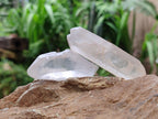 Natural Double Terminated Clear Quartz Crystals x 35 From Madagascar