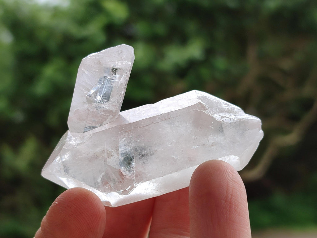 Natural Double Terminated Clear Quartz Crystals x 35 From Madagascar