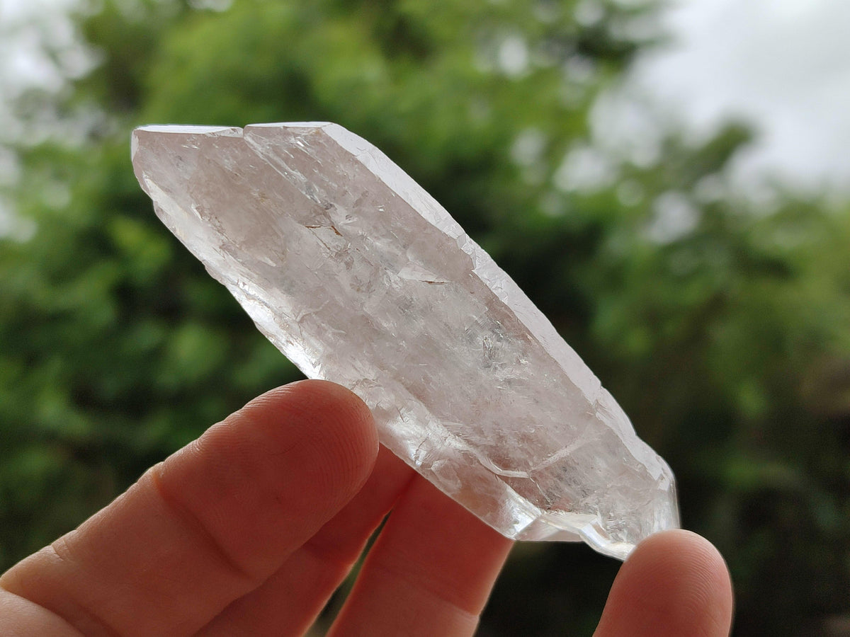 Natural Double Terminated Clear Quartz Crystals x 35 From Madagascar