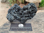 Natural Schorl Black Tourmaline with Vermiculite x 2 From Erongo, Namibia