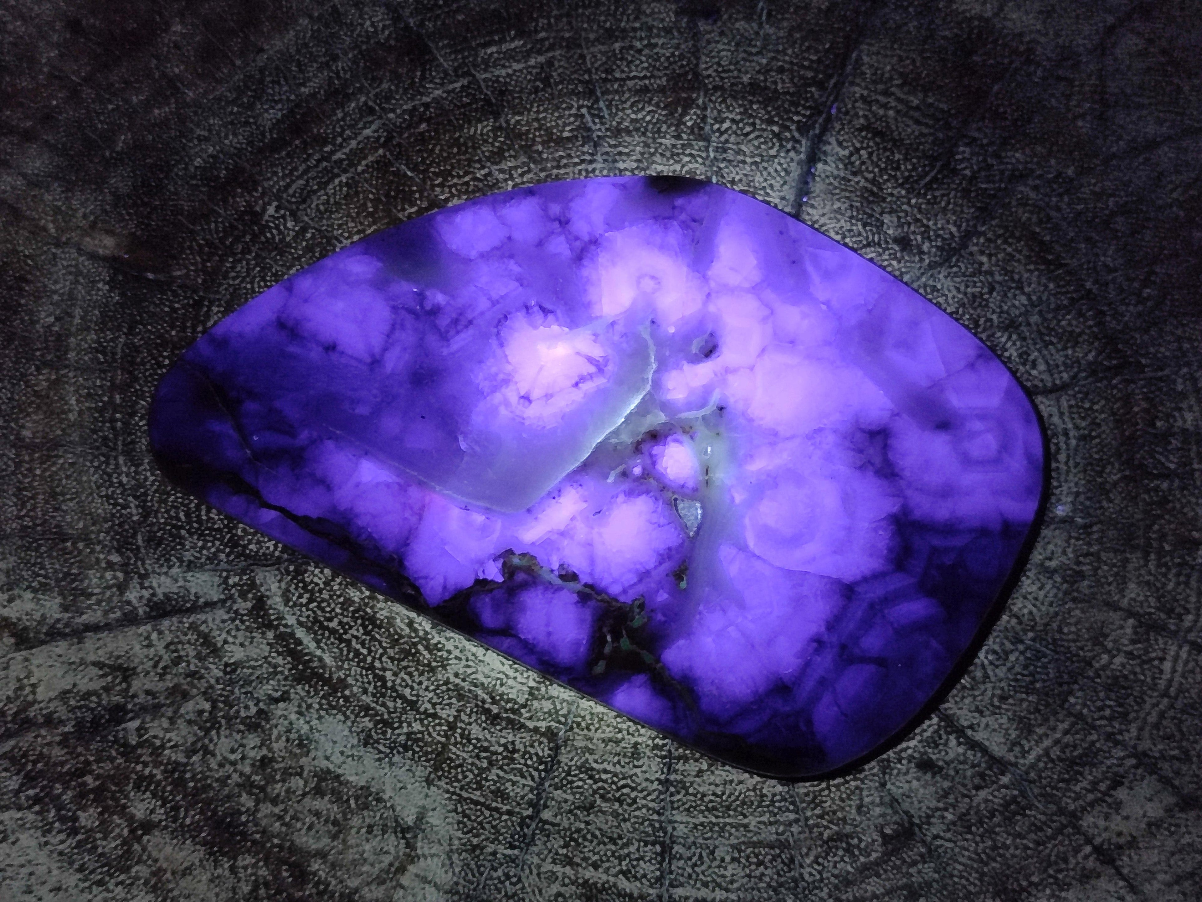 Polished Watermelon Fluorite Free Forms x 6 From Uis, Namibia