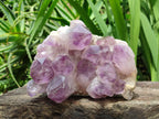 Natural Jacaranda Amethyst Crystal Clusters x 2 From Mumbwa, Zambia