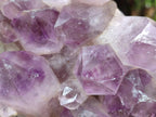Natural Jacaranda Amethyst Crystal Clusters x 2 From Mumbwa, Zambia