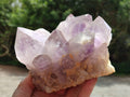 Natural Jacaranda Amethyst Crystal Clusters x 2 From Mumbwa, Zambia