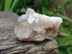 Natural Small Selected Luena Smokey Phantom Quartz Crystals x 12 From Congo