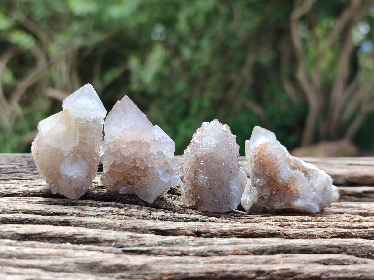 Natural Golden Limonite Spirit Quartz Crystals x 70 From Boekenhouthoek, South Africa