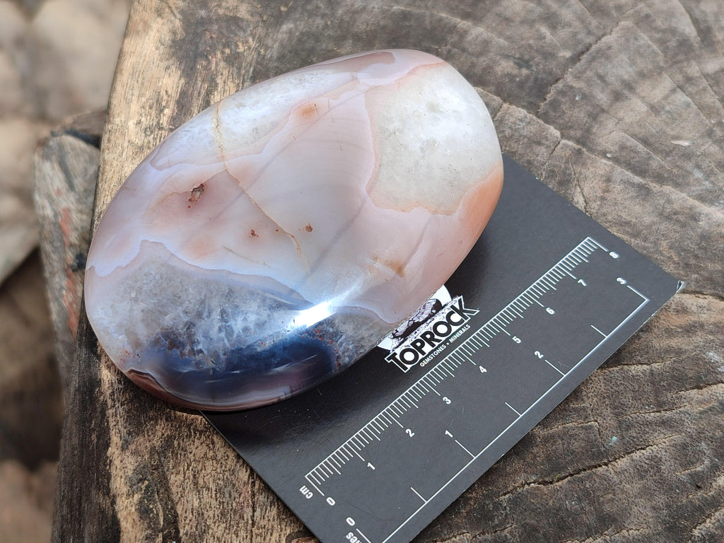 Polished Red Shashe River Agate Standing And Free Forms x 6 From Shashe River, Zimbabwe