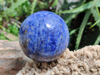 Polished Sodalite Spheres x 2 From Kunene River, Namibia