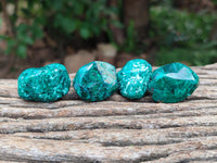Polished Dioptase Free Forms x 29 From Likasi, Congo