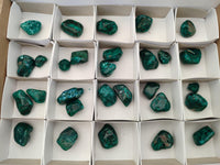 Polished Dioptase Free Forms x 29 From Likasi, Congo