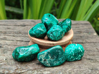 Polished Dioptase Free Forms x 29 From Likasi, Congo