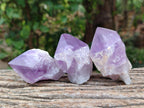 Polished Jacaranda Amethyst Crystals x 12 From Mumbwa, Zambia