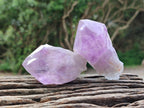 Polished Jacaranda Amethyst Crystals x 12 From Mumbwa, Zambia