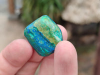 Polished Azurite And Flower Banded Malachite Free Forms x 70 From Congo