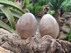 Polished Smokey Quartz Eggs x 5 From Madagascar