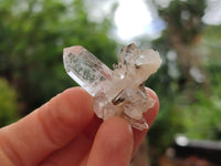 Natural Clear Quartz Crystal Clusters x 70 From Madagascar