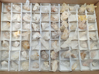Natural Clear Quartz Crystal Clusters x 70 From Madagascar