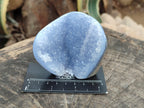Polished Blue Lace Agate Standing And Free Forms x 6 From Nsanje, Malawi