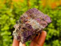 Natural Metallic Purpurite Specimens x 5 From Erongo, Namibia