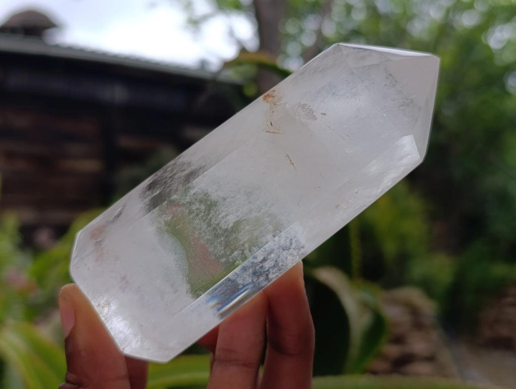 Polished Clear Quartz Crystals x 6 From Madagascar - Toprock Gemstones and Minerals 