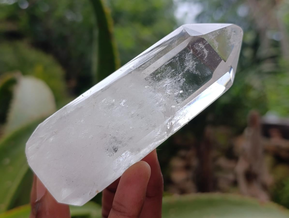 Polished Clear Quartz Crystals x 6 From Madagascar - Toprock Gemstones and Minerals 