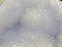 Polished Blue Lace Agate Standing Free Forms x 3 From Nsanje, Malawi