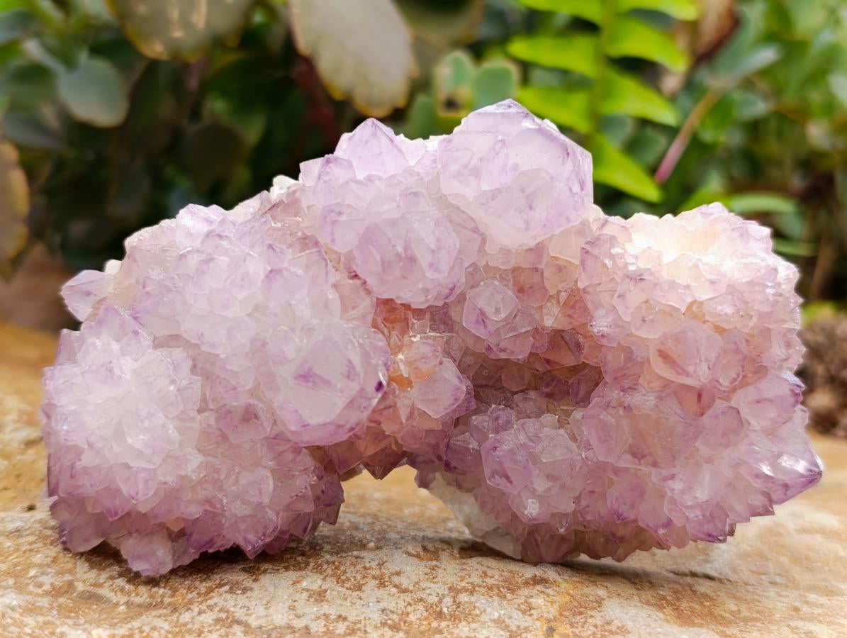 Natural Sunburst Amethyst Spirit Clusters x 3 From Boekenhouthoek, South Africa
