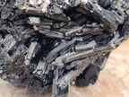 Natural Schorl Black Tourmaline with Vermiculite x 3 From Erongo, Namibia